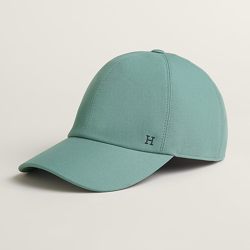 HERMESキャップ Riley H Droit cap - Green | Hermès USA